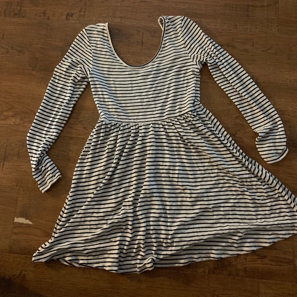 Cute nautical striped dress XS